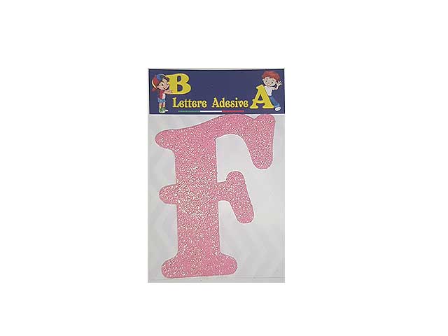 LETTERA ROSA F 12cm