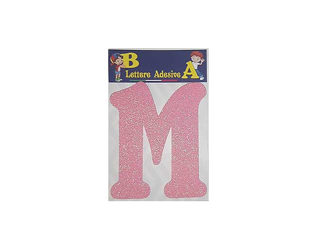 LETTERA ROSA M 12cm