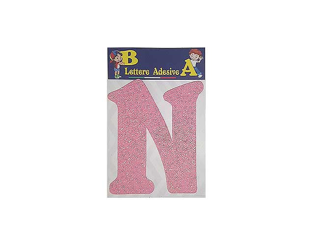 LETTERA ROSA N 12cm