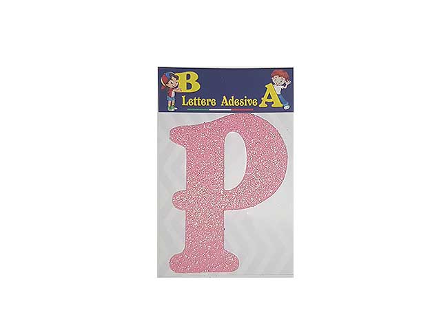 LETTERA ROSA P 12cm