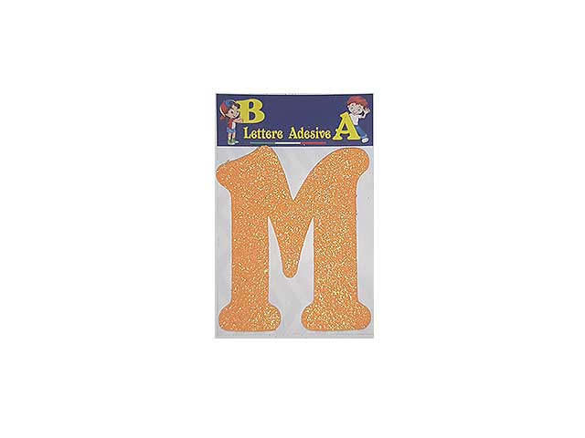 LETTERA ARANCIO M 12cm