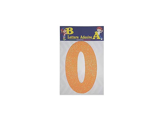 LETTERA ARANCIO O 12cm