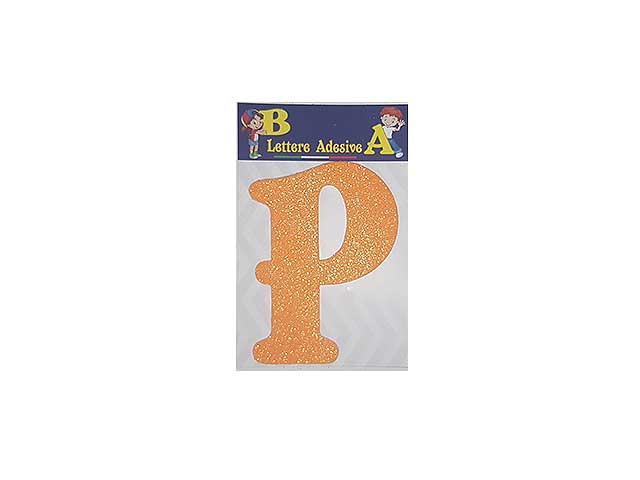 LETTERA ARANCIO P 12cm
