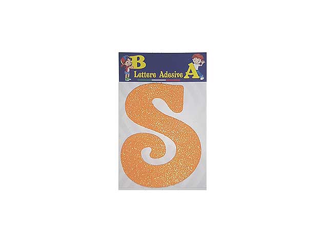 LETTERA ARANCIO S 12cm