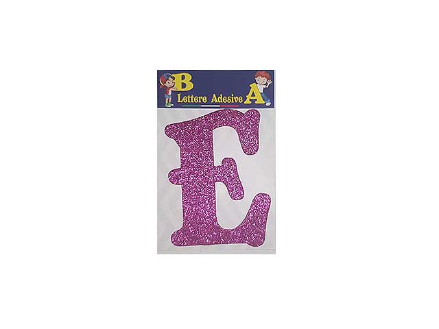 LETTERA FUCSIA E 12cm