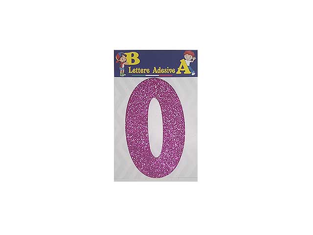 LETTERA FUCSIA O 12cm