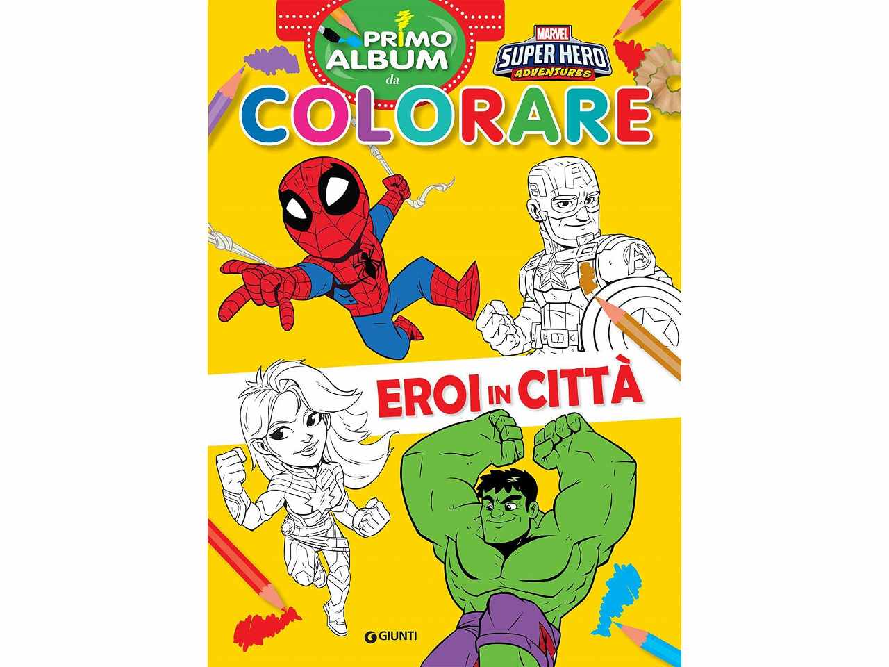 LIBRO PRIMO ALBUM DA COLORARE W0068A