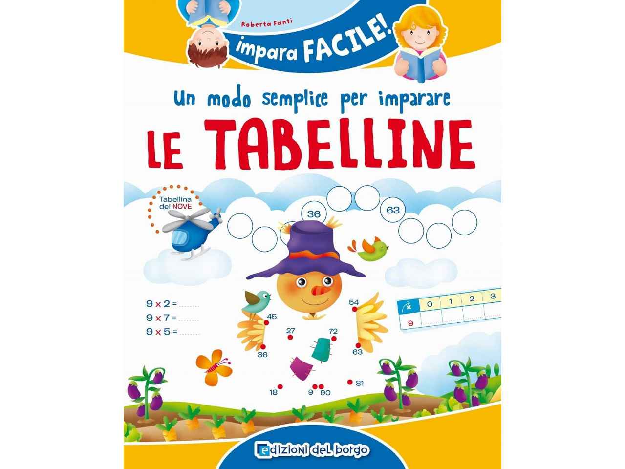 LIBRO IMPARA LE TABELLINE 77032X