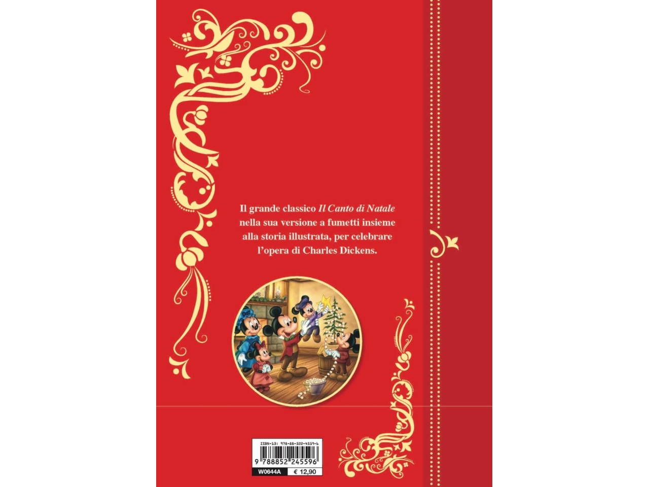 IL CANTO DI NATALE DI TOPOLINO W0644A