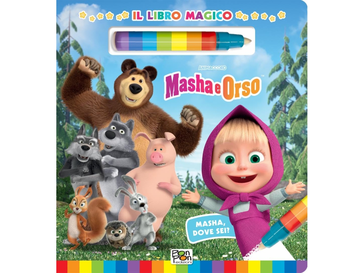 LIBRO LIBRO MAGICO MASHA,DOVE SEI? 56978A