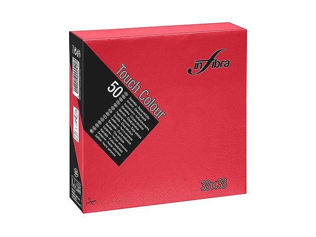 TOVAGLIOLO TOUCH 33×33 50pz ROSSO I-0297 TOVAGLIOLO TOUCH 33×33 50pz ROSSO I-0297