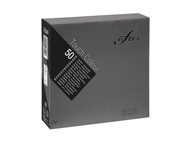 TOVAGLIOLO TOUCH 33×33 50pz NERO I-0334 TOVAGLIOLO TOUCH 33×33 50pz NERO I-0334