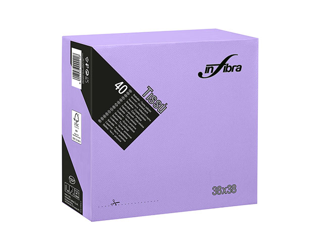 TOVAGLIOLO TISSU 38×38 40pz LILLA I-0883 TOVAGLIOLO TISSU 38×38 40pz LILLA I-0883