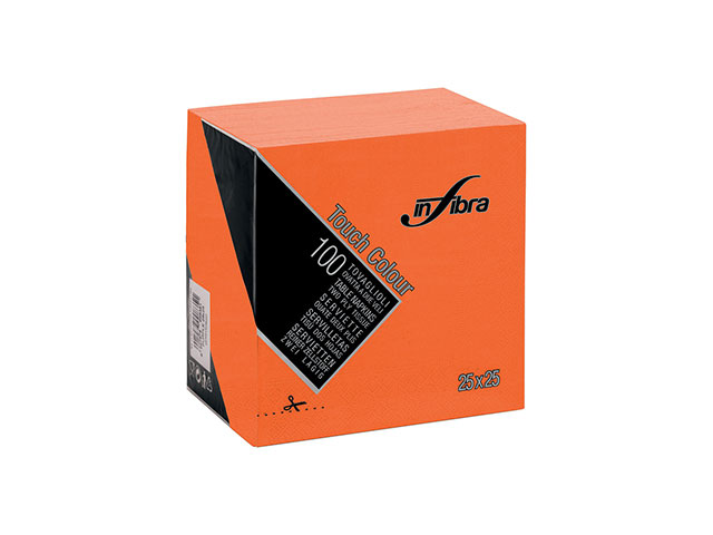 TOVAGLIOLO TOUCH 25×25 100pz ARANCIO I-0383 TOVAGLIOLO TOUCH 25×25 100pz ARANCIO I-0383