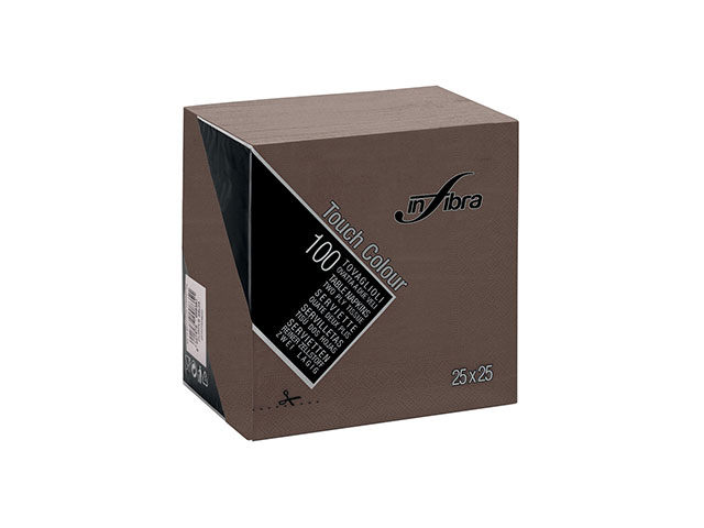 TOVAGLIOLO TOUCH 25×25 100pz CACAO I-0492 TOVAGLIOLO TOUCH 25×25 100pz CACAO I-0492