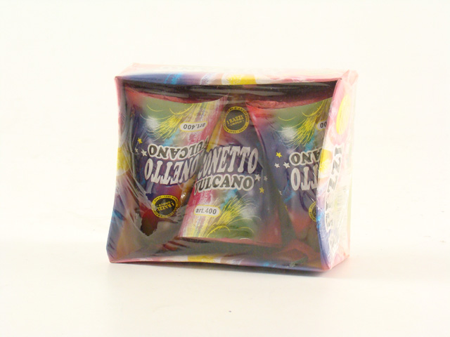 CONETTO VULCANO CONFEZION DA 3 FONTANE ART.400