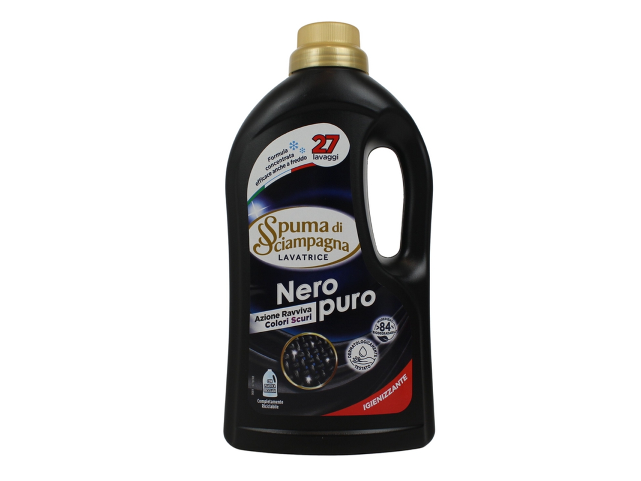 SDS NERO PURO LAVAT.27L 1215ML LV270401$
