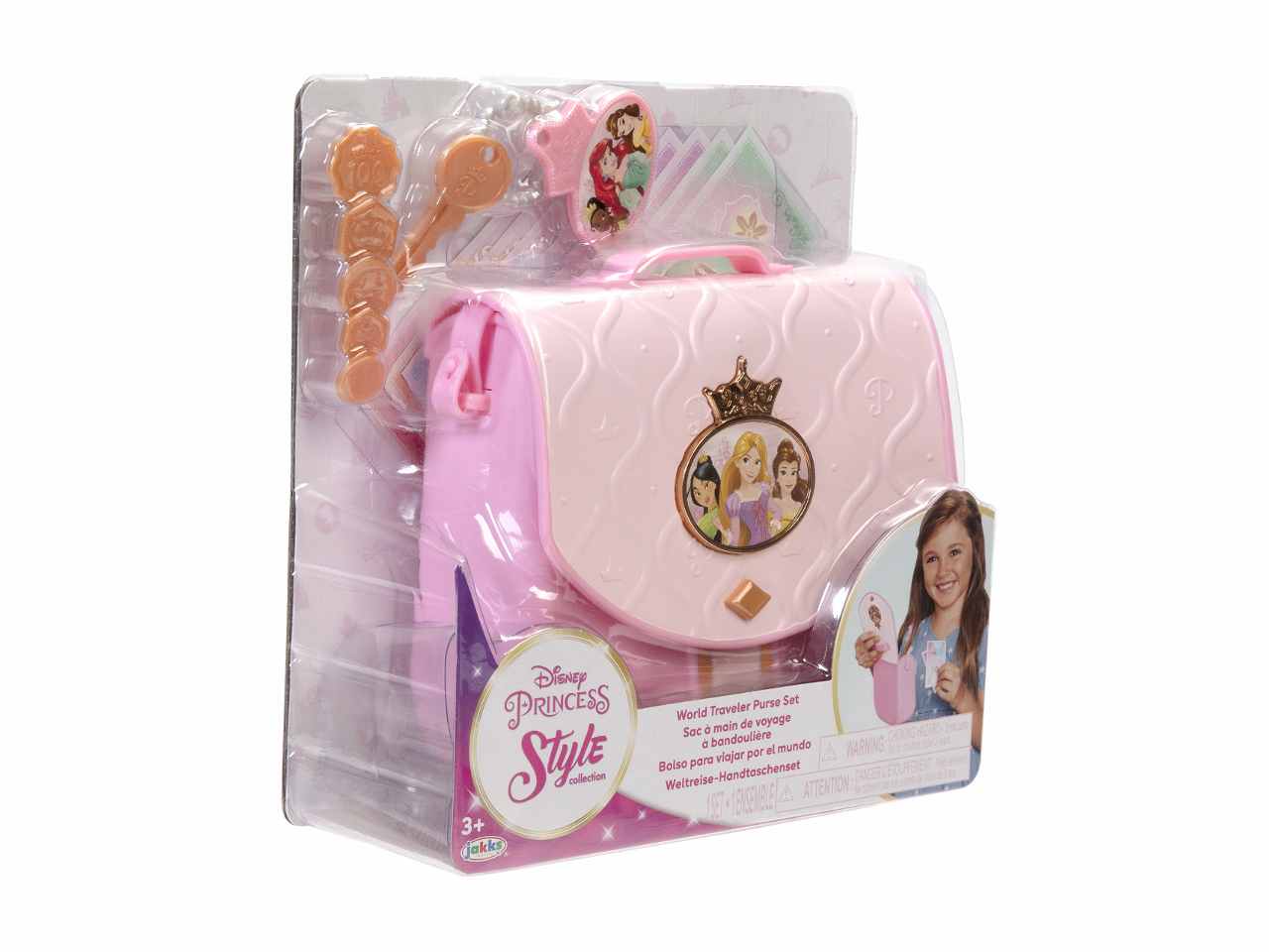 DISNEY PRINCESS TRAVEL PURSE210274-PKR1