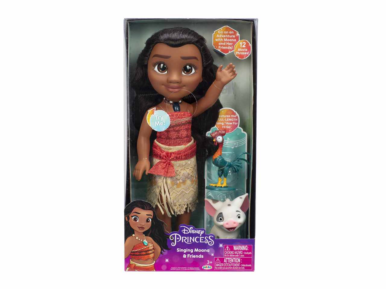 DISNEY PRINCESS SINGING VAIANA & FRIENDS 61777$