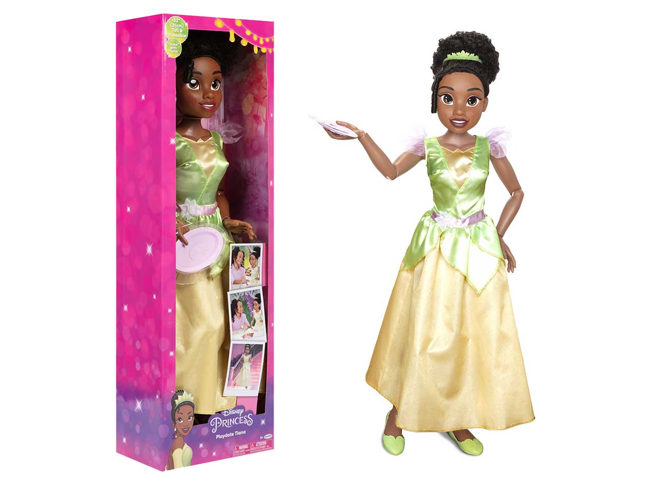 PRINCESS TIANA 80CM C/ACC. 223584-1-SOC