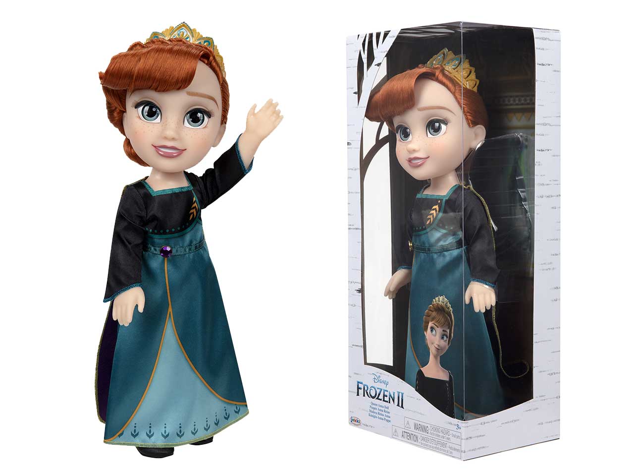 FROZEN 2 BAMBOLA ANNA QUEEN 38CM 214904