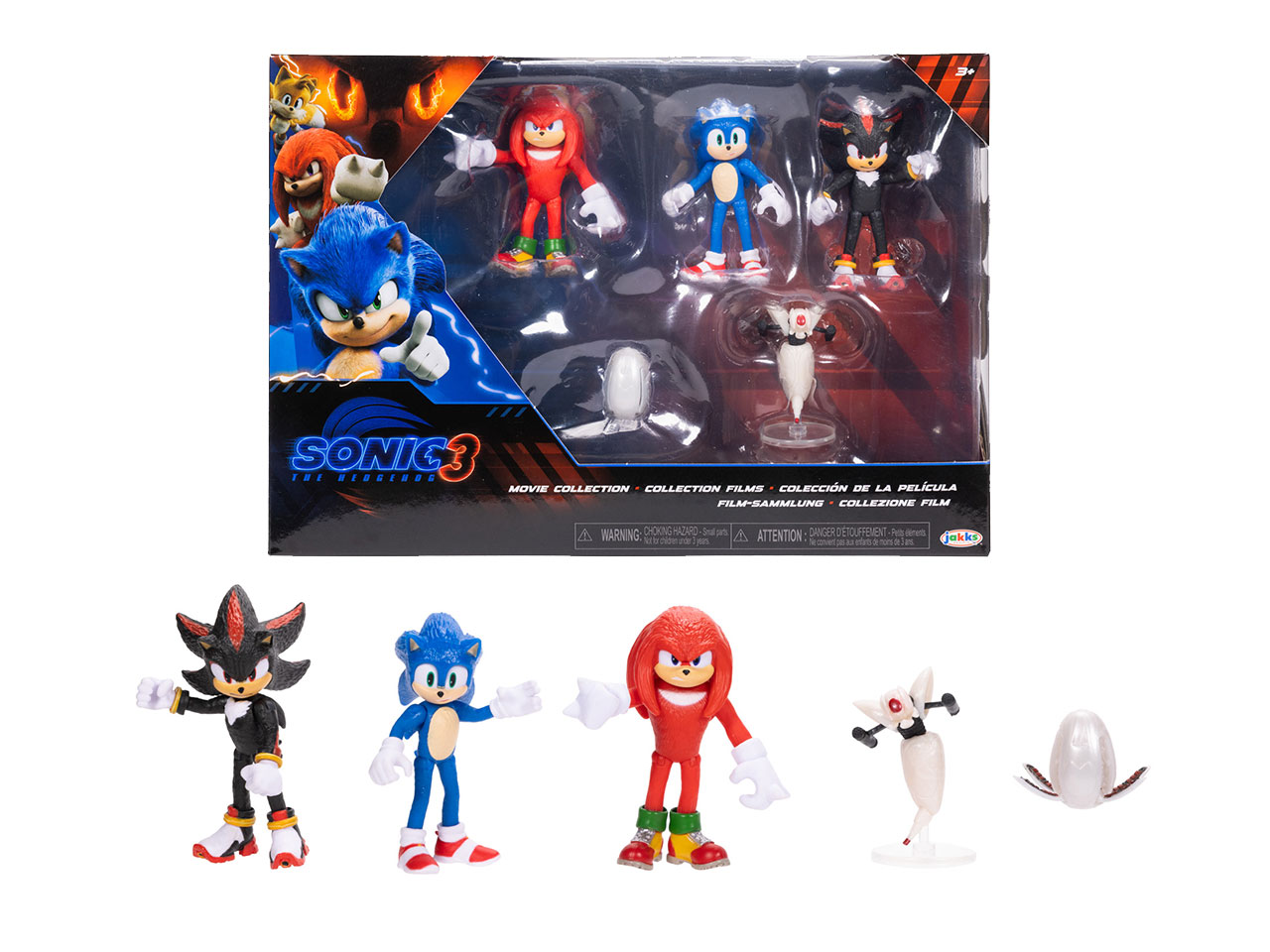 SONIC 3 MOVIE PERS.6CM MULTIPACK 424084