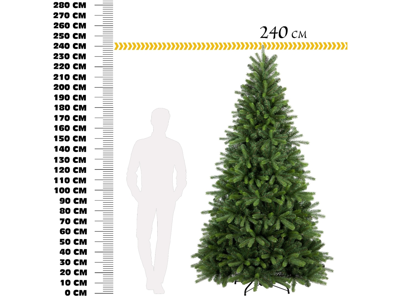 ALBERO MIAMI 240CM PE+PVC 2406 RAMI D140 OMBRELLO