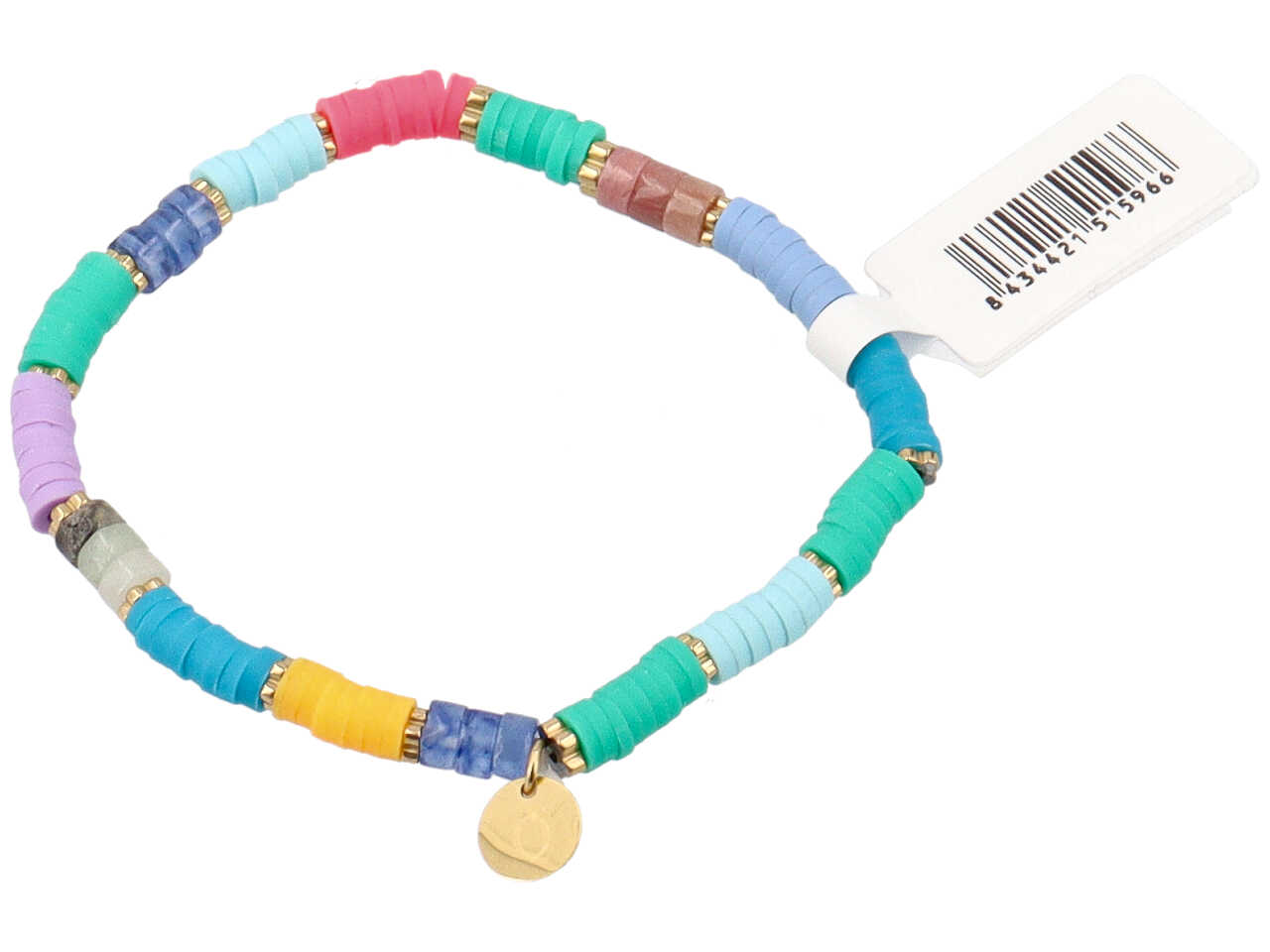 BRACCIALE C/DISCHI IN FIMO 51596 BRACCIALE C/DISCHI IN FIMO 51596