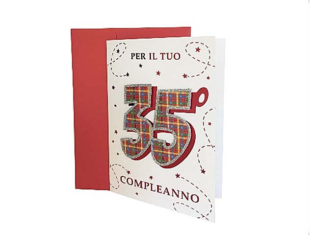 BIGLIETTO AUGURI 35 ANNI 62-035