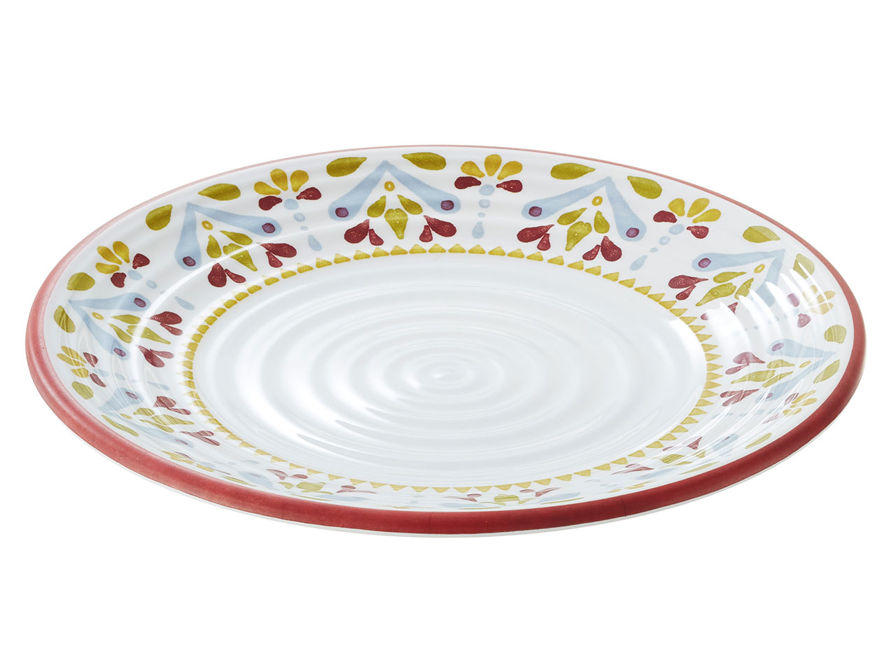 PIATTO DECORATO IN MELAMINA LINEA T8641