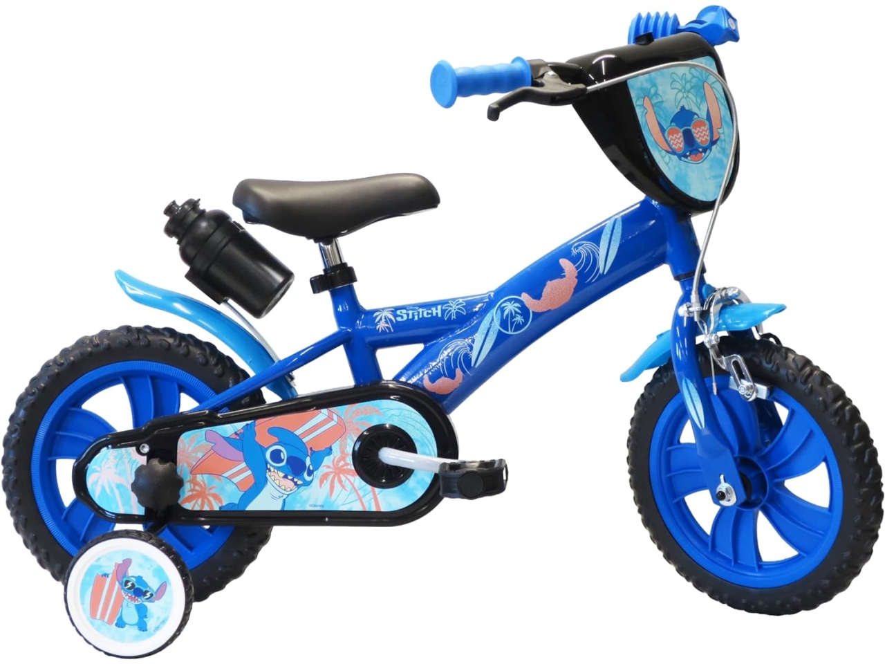 DY BICI STITCH BLU 12″ 37484