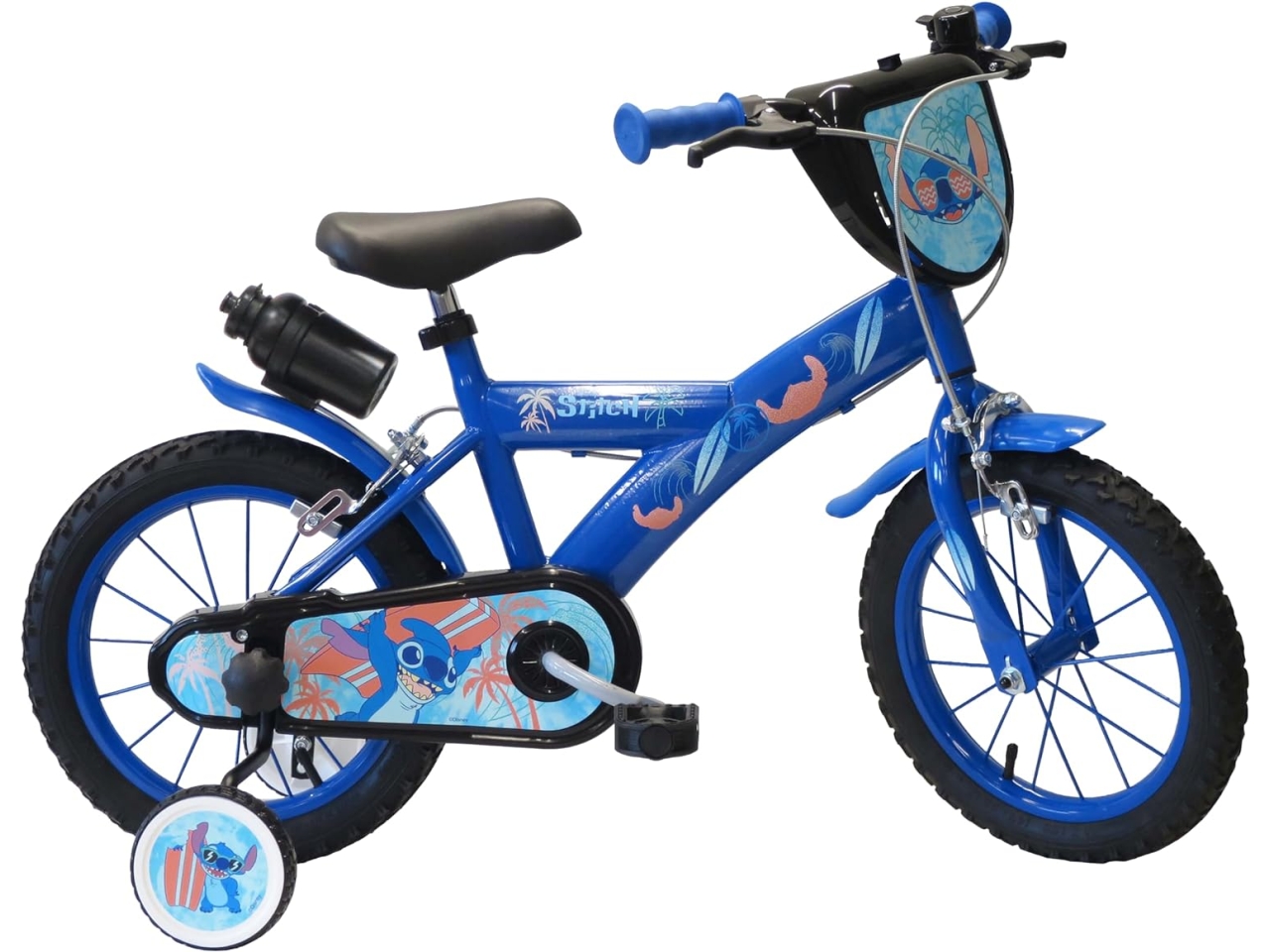 DY BICI STITCH BLU 14″ 37485