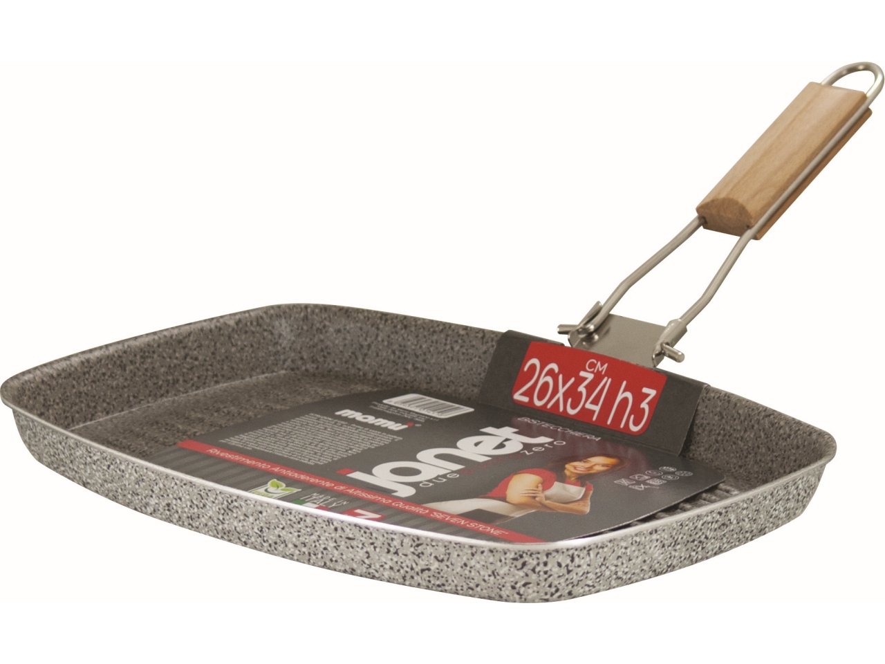 BISTECCHIERA RETTANGOL JANE2BSTRE2634H3 BISTECCHIERA RETTANGOL JANE2BSTRE2634H3