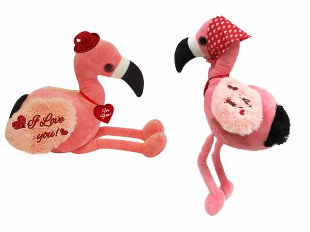 PELUCHE FENICOTTERO 55cm