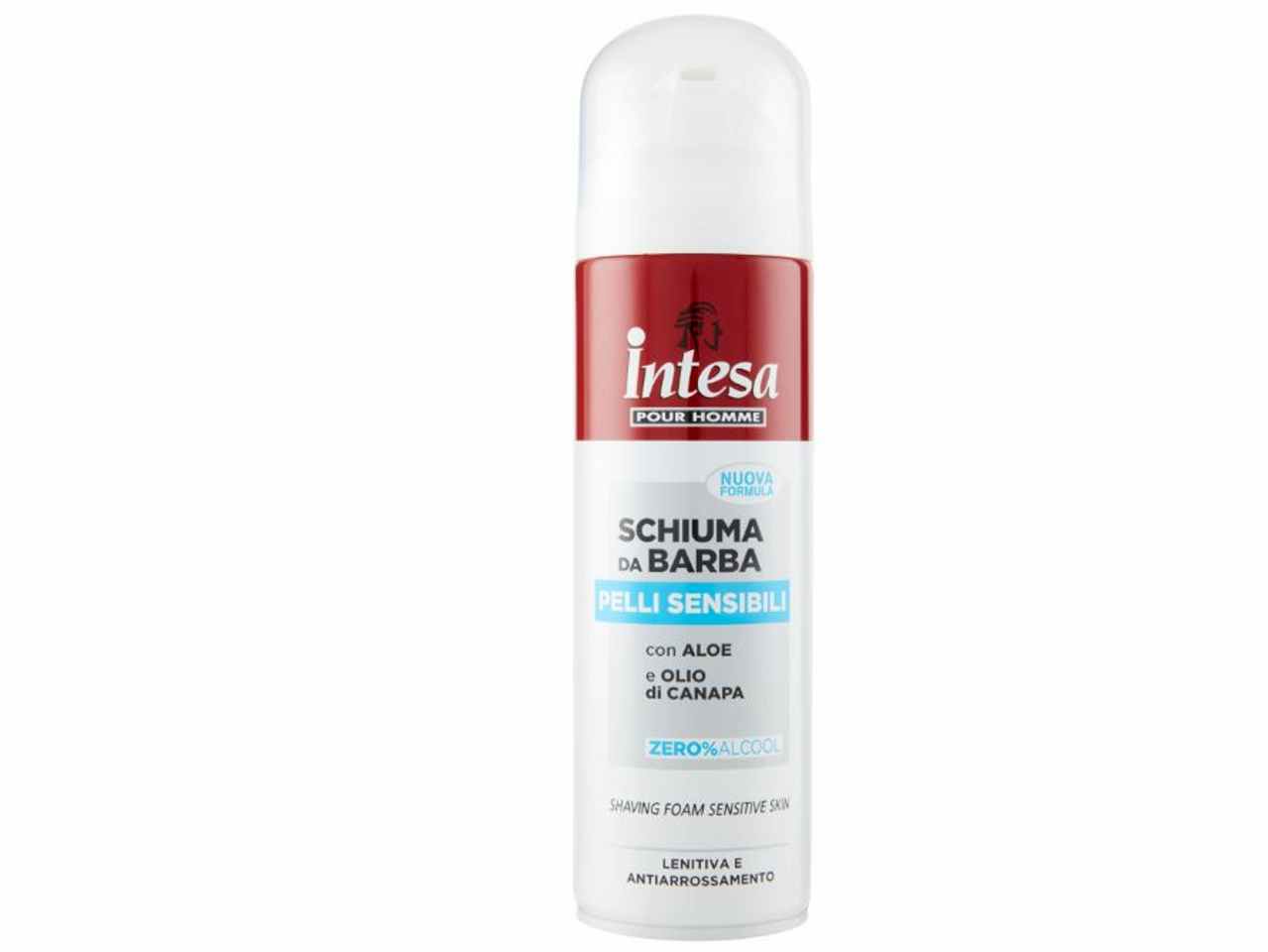 INTESA SCHIUMA BARBA PELLI SENS.300ml 162591$