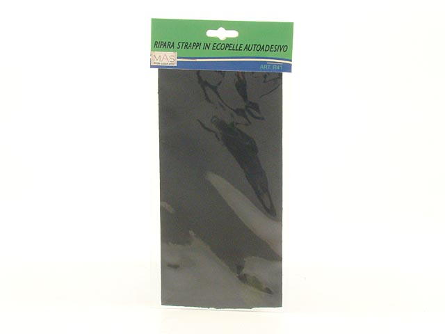 RIPARA STRAPPI ADESIVO NERO 10x20cm R41