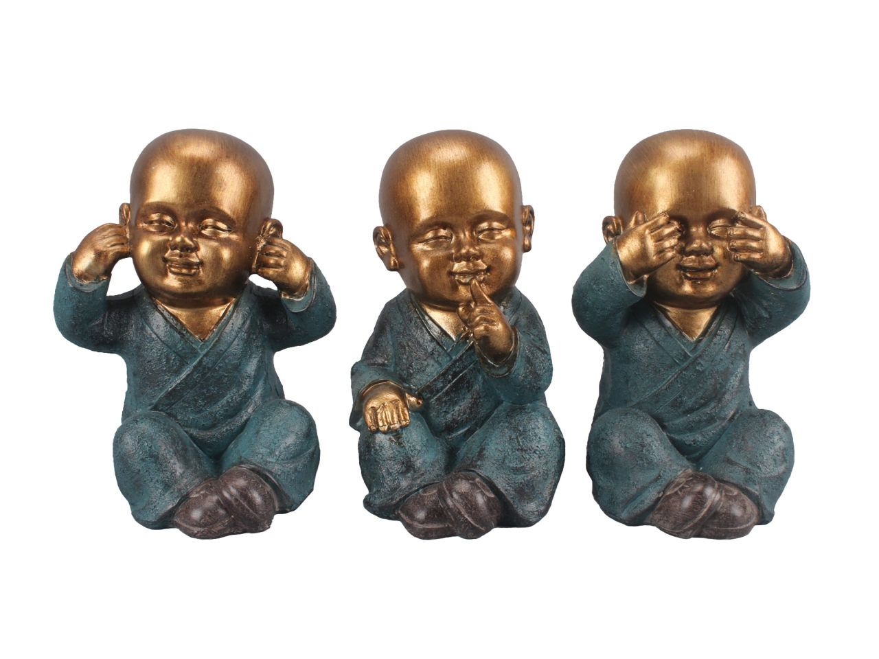 BUDDHA NON VEDO NON… VERDE PZ.3 154281 BUDDHA NON VEDO NON… VERDE PZ.3 154281