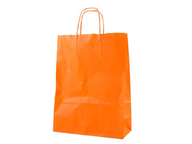 BUSTA CORDINO ARANCIO 26x11x35 VERTICAL ORANGE