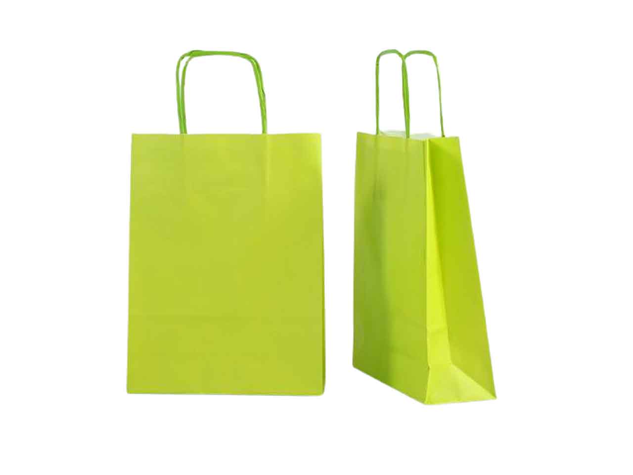 BUSTA CORDINO VERDE APPLE 18x7x24 BUSTA CORDINO VERDE APPLE 18x7x24