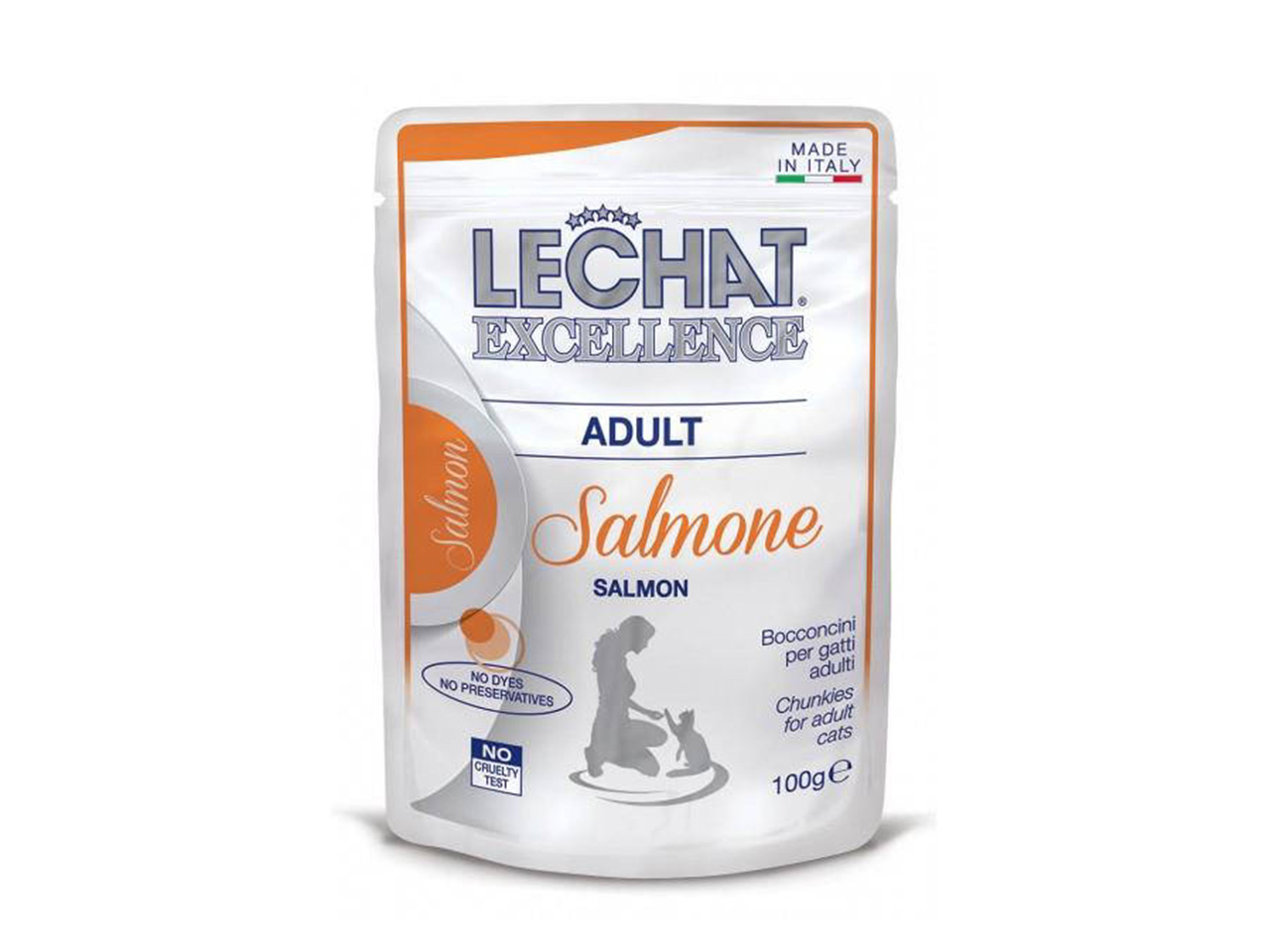 LECHAT EXCELLENCE 100gr SALMONE -ADULT