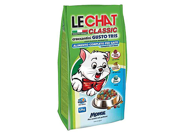 LECHAT CROCCANTINO 1,5kg GUSTO TRIS