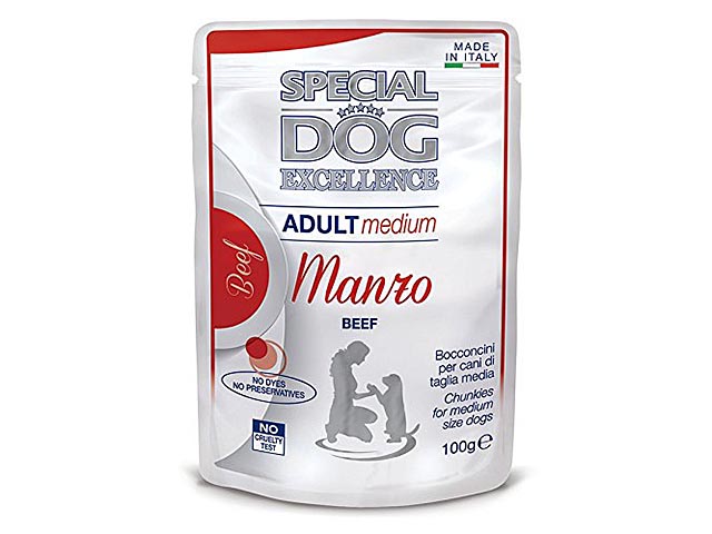 SPECIAL DOG EXCELLENCE 100gr MANZO