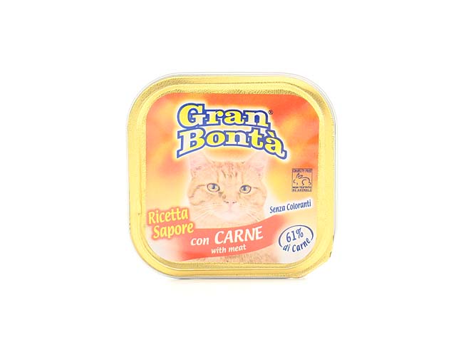 GRAN BONTA’ GATTO 100gr CARNE$