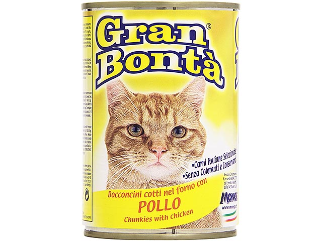 GRAN BONTA’ GATTO 400gr POLLO