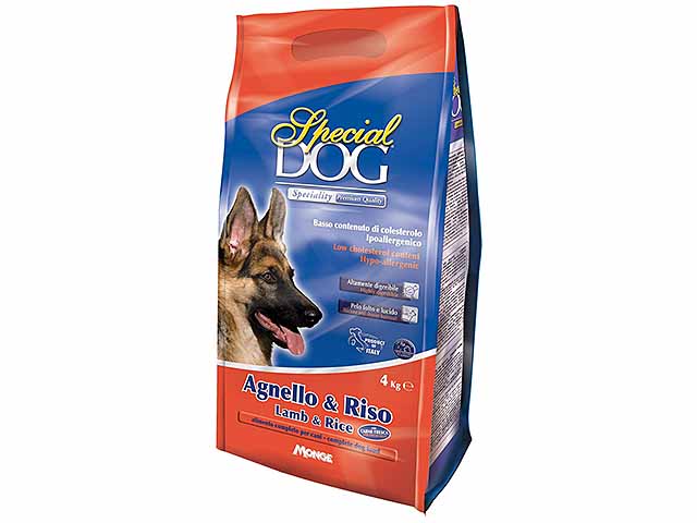 SPECIAL DOG CROCCHETTE 4kg AGNELLO/RISO