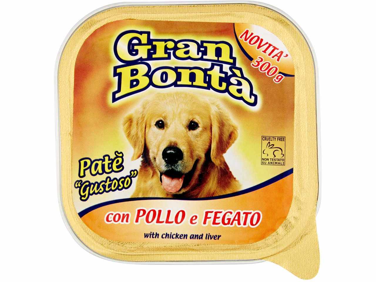 GRAN BONTA’ CANE POLLO/FEGATO 300gr