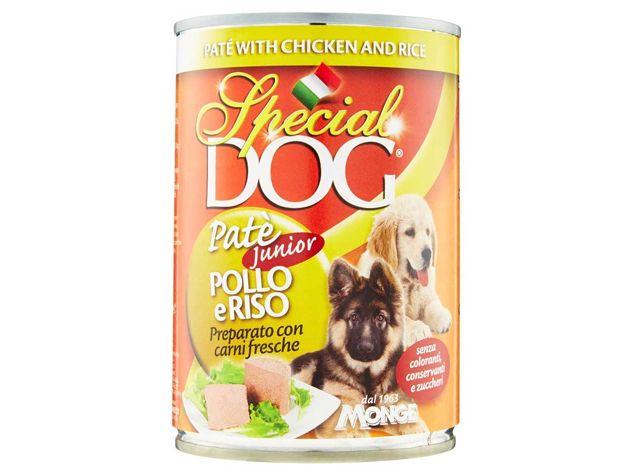 SPECIAL DOG PATE’ 400gr POLLO/RISO