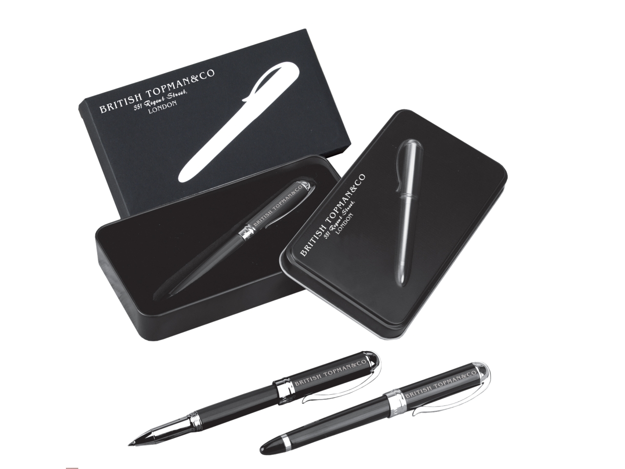 PENNA DELUX COFANETTO METALLO 72894