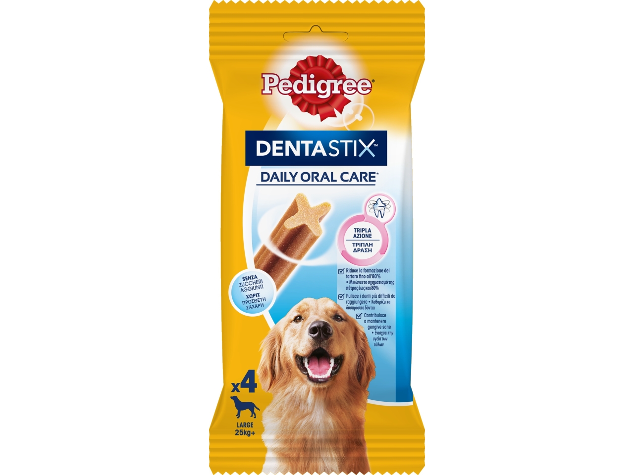 PEDIGREE DENTASTIX L X4 154GR 455463$ PEDIGREE DENTASTIX L X4 154GR 455463$
