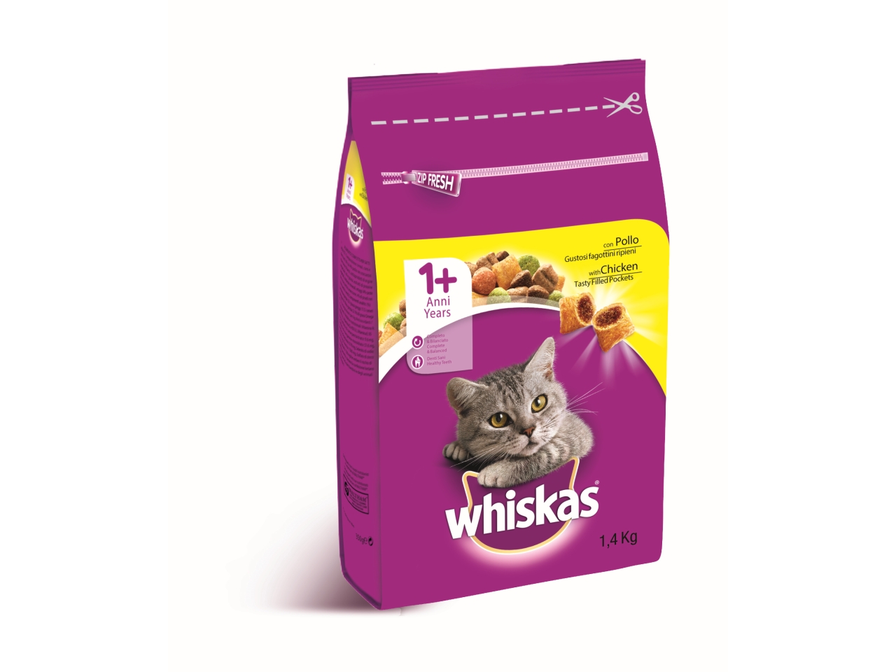 WHISKAS DRY ADULT POLLO 6X1,4KG 327110$ WHISKAS DRY ADULT POLLO 6X1,4KG 327110$